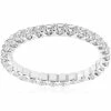 Wholesale 💯 Pompeii3 1 1/2 cttw Diamond Eternity Ring U Prong 14k White Gold Wedding Band for 👩 women 🛒