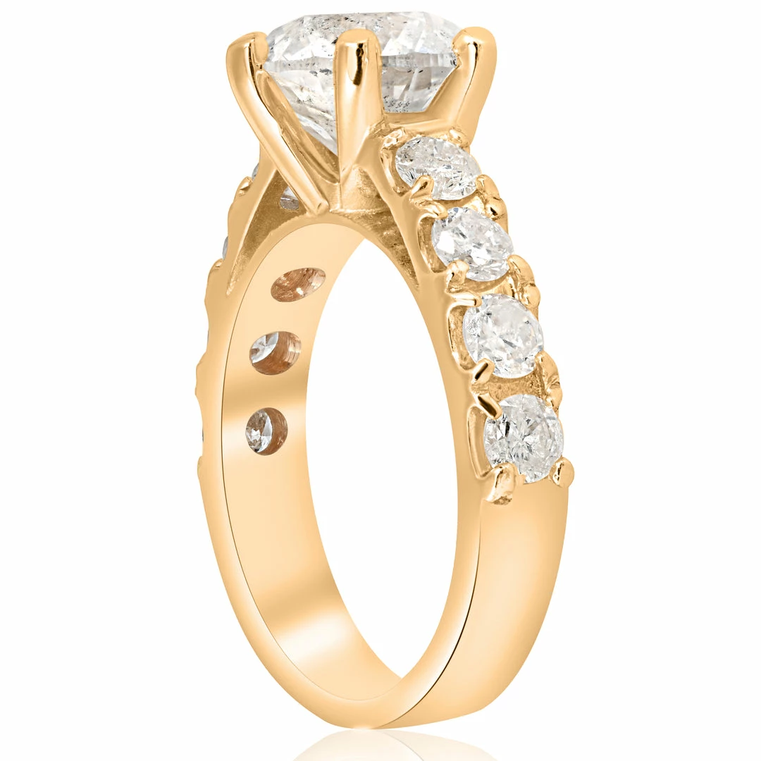 Top 10 ๐ Pompeii3 4 1/2ct Diamond Engagement Ring 14k Yellow Gold for ๐ฉ women ๐ - Image 3