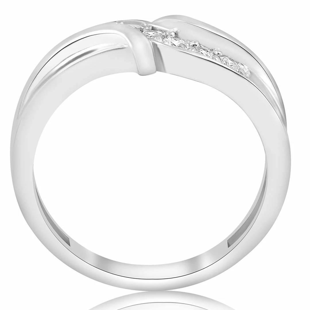 New 😉 Pompeii3 Platinum 1/4ct Diamond Mens Wedding Ring 🔥 - Image 3