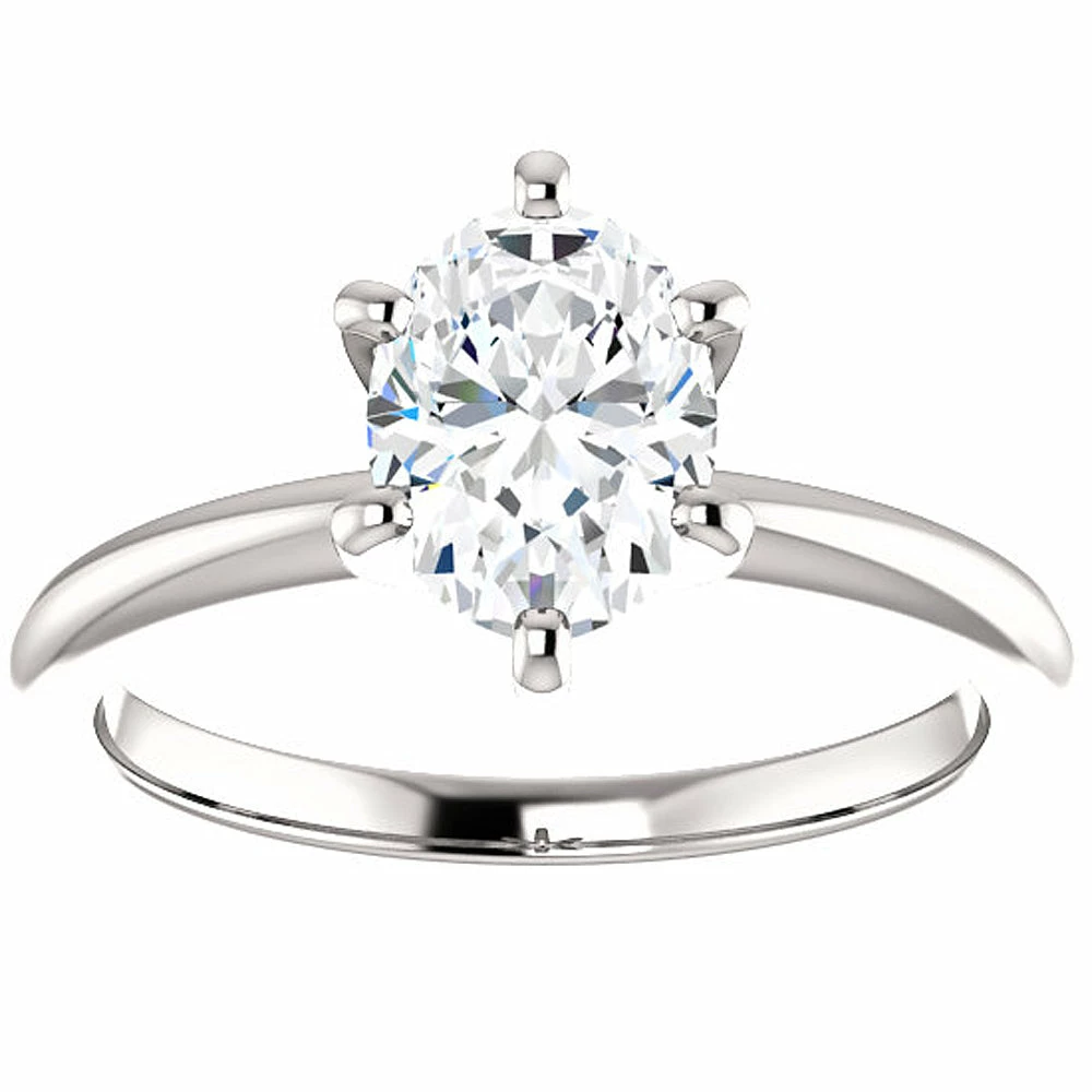 Best deal 🔔 Pompeii3 Platinum 1 Ct Oval Diamond Solitaire Engagement Ring for 👩 women 🥰