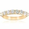 Wholesale 😀 Pompeii3 1 5/8ct U Prong Diamond Wedding Ring 14k Yellow Gold for 👩 women ✔️
