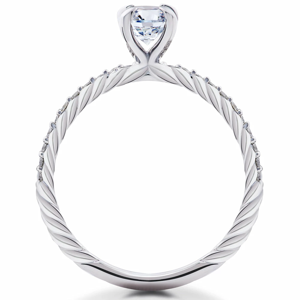 Best deal 😉 Pompeii3 3/8ct Diamond Isabella Engagement Ring Setting for 👩 women 😉 - Image 2