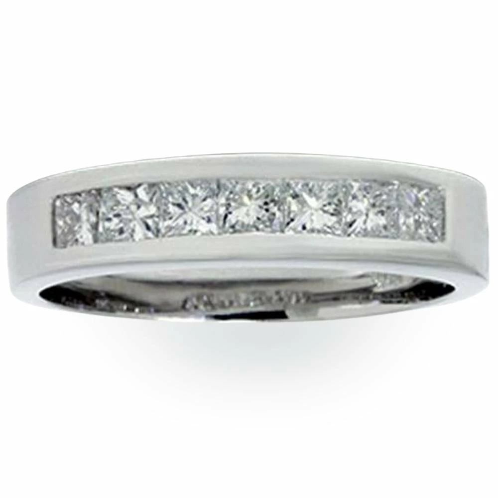 Cheap 💯 Pompeii3 1 1/2ct Princess Cut Mens Real Diamond Wedding 14K Ring 🔥