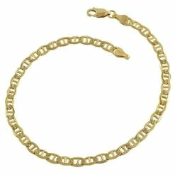 Budget 🧨 Pompeii3 14k Yellow Gold Filled Mariner Link Bracelet 8.5 Inch for 👩 women 🤩